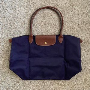 Large Le Pliage Tote - Bilberry